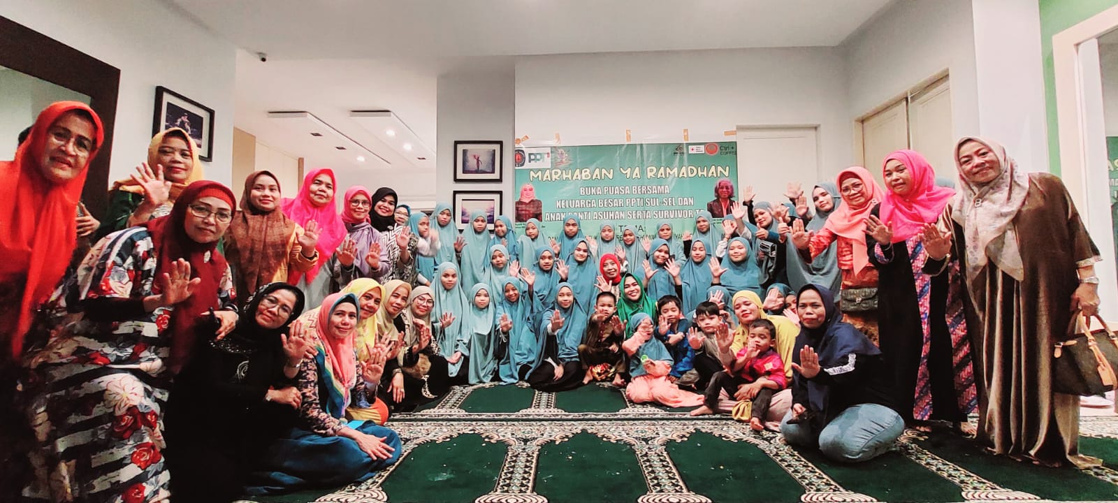 PPTI Sulsel Gelar Buka Bersama dengan Anak Panti Asuhan dan Para Survivor TB