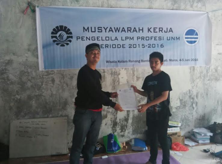 Awal Hidayat Pimpin LPM Profesi UNM