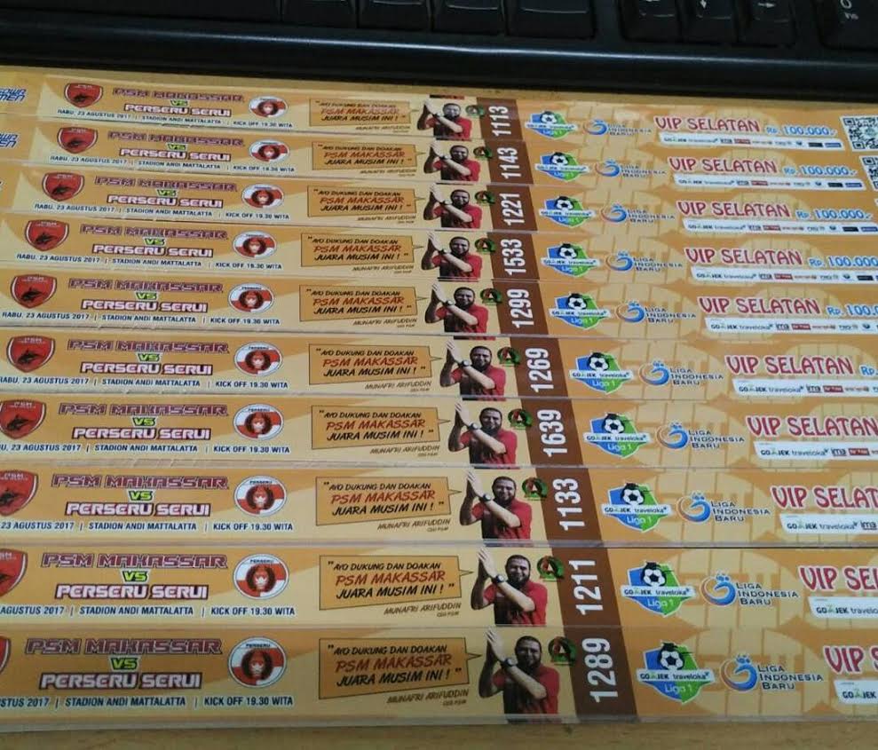 Ingin Nonton Laga PSM vs Perseru di Mattoanging? Dapatkan Tiketnya Disini