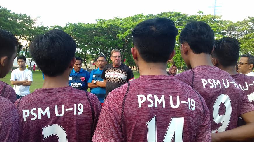 Sore Ini, PSM Kenalkan Tim U-19 di Mattoanging