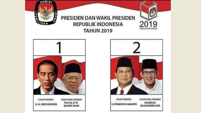 Quick Count & Exit Poll Pilpres 2019 Litbang Kompas di tribun-timur.com Jokowi atau Prabowo Menang?