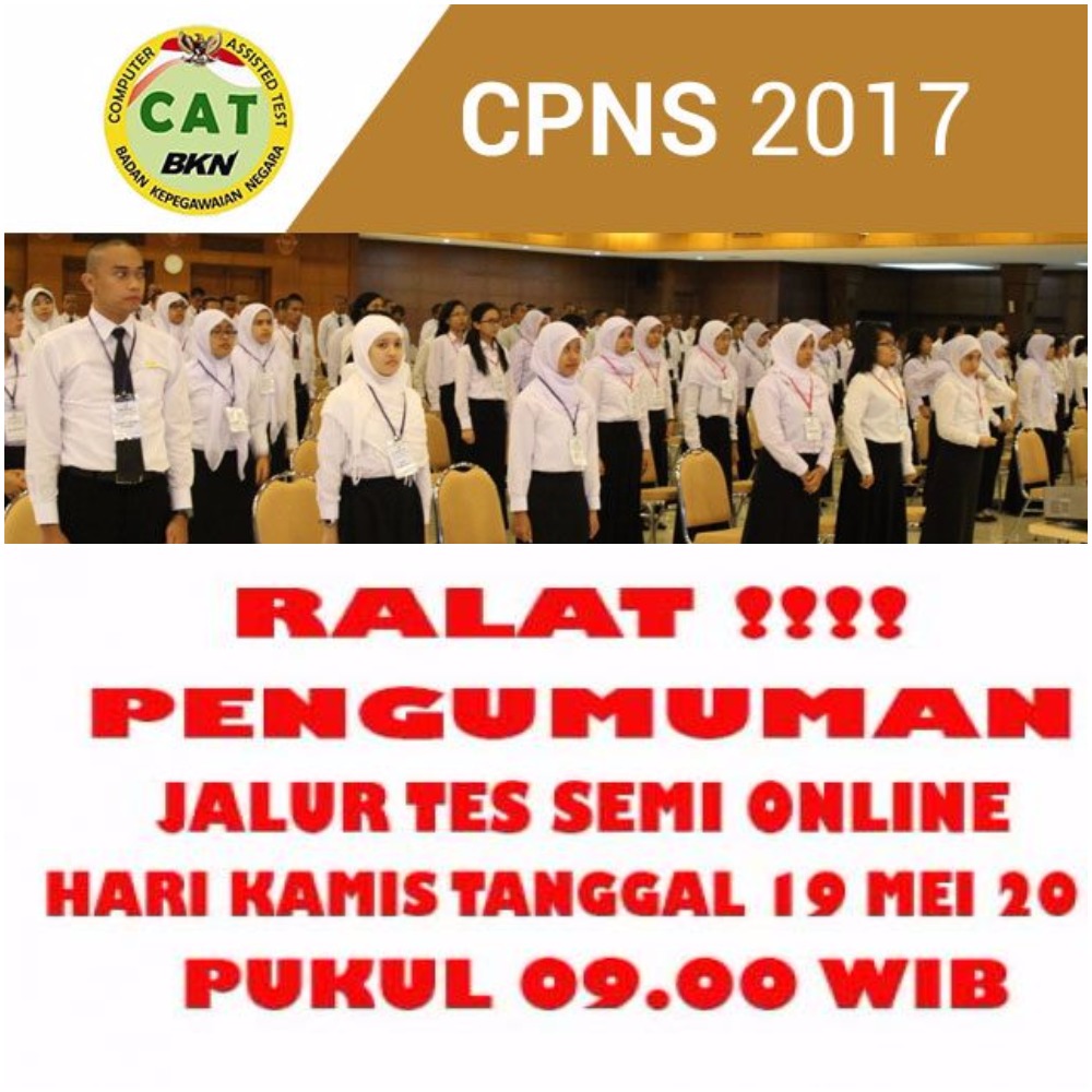 CPNS 2017 - Pelamar Wajib Tahu! Buka Link Resmi Ini, Banyak Ralat Pengumuman CPNS