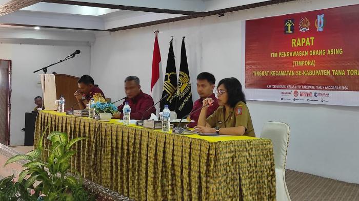 Perkuat Pengawasan Orang Asing, Imigrasi Parepare Gelar Rapat TIMPORA di Tana Toraja