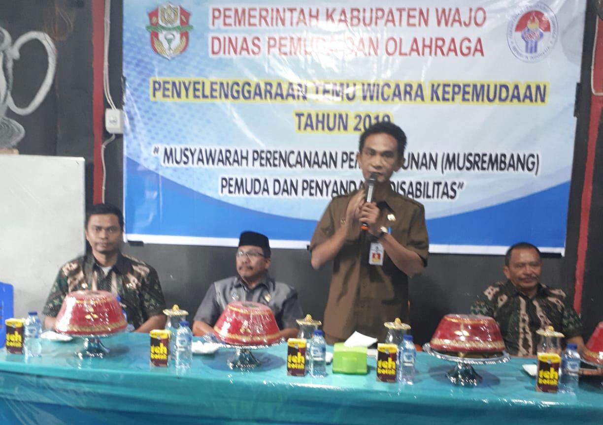 Hasil Musrenbang Pemuda dan Disabilitas di Wajo Minta Pemda dan DPRD Akomodir Hasilnya