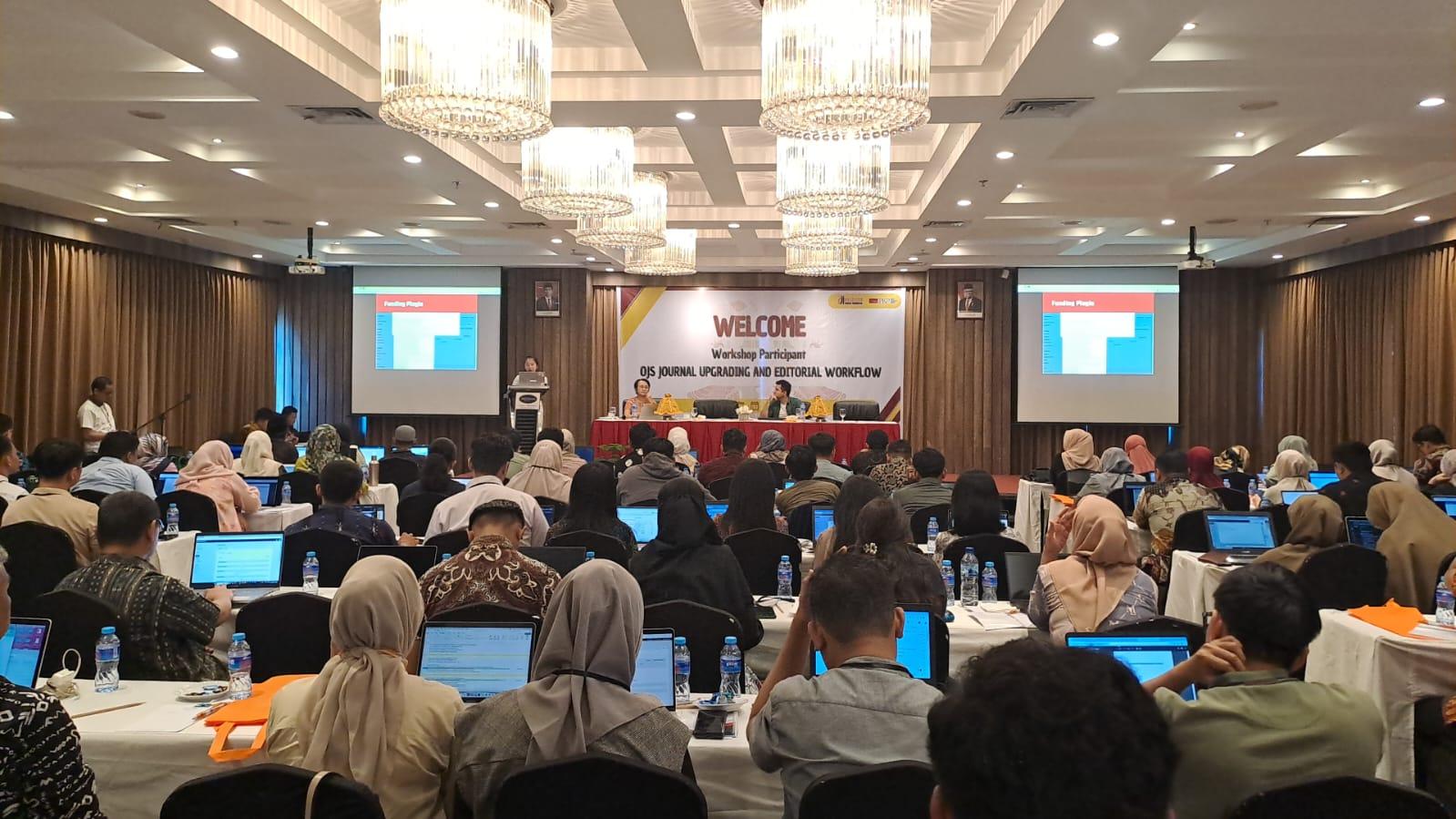 RJI Hadirkan PKP untuk Workshop Upgrading OJS dan Editorial Workflow