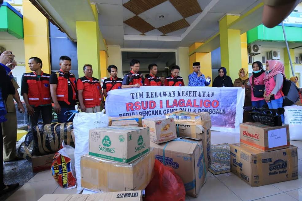 RSUD I Lagaligo Luwu Timur Kirim Tenaga Medis untuk Korban Gempa Palu