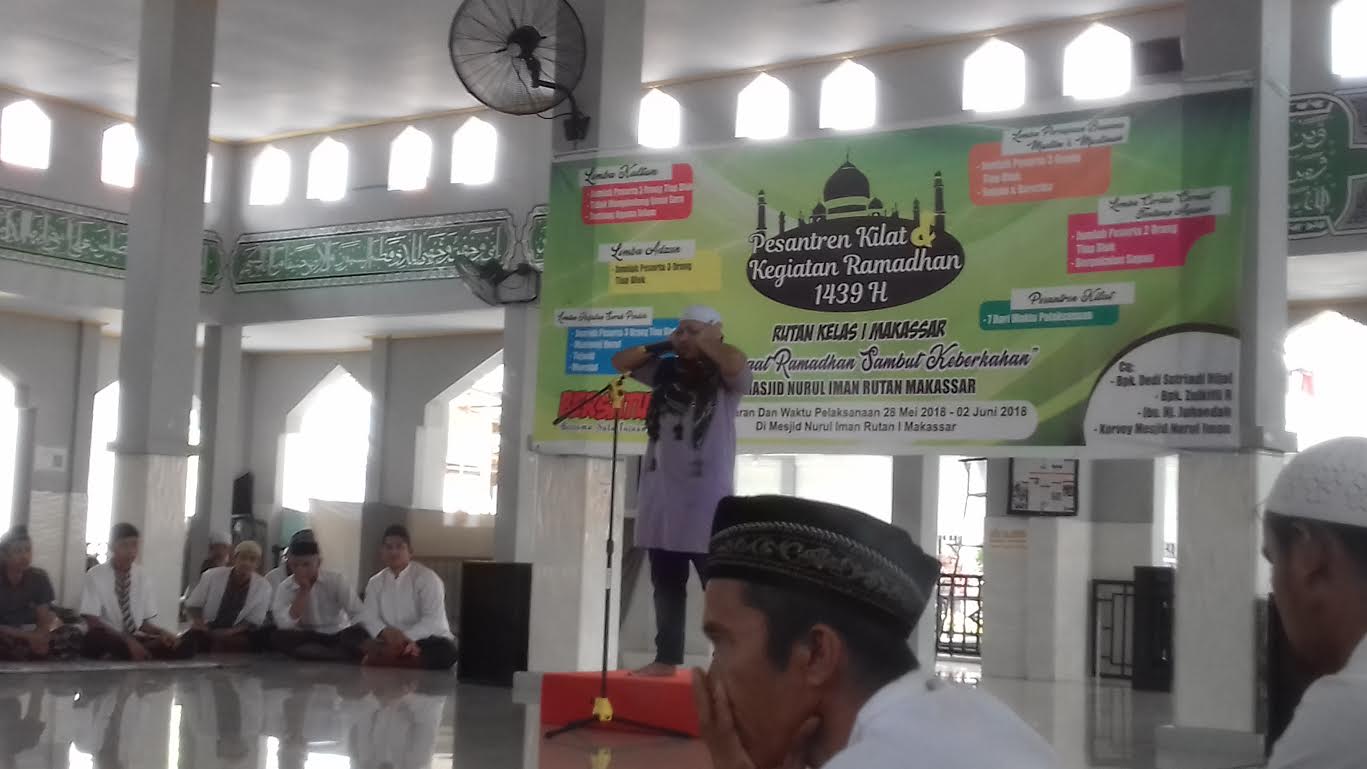 Tak Banyak yang Tahu, Ini Guru Mengaji Tahanan Rutan Makassar