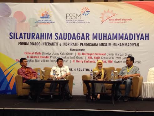 Saudagar Muhammadiyah Bertemu dii Wisma Kalla