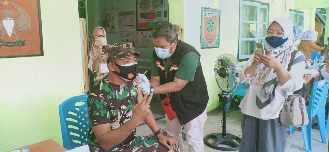 227 Tentara di Polman Divaksin Tahap Kedua