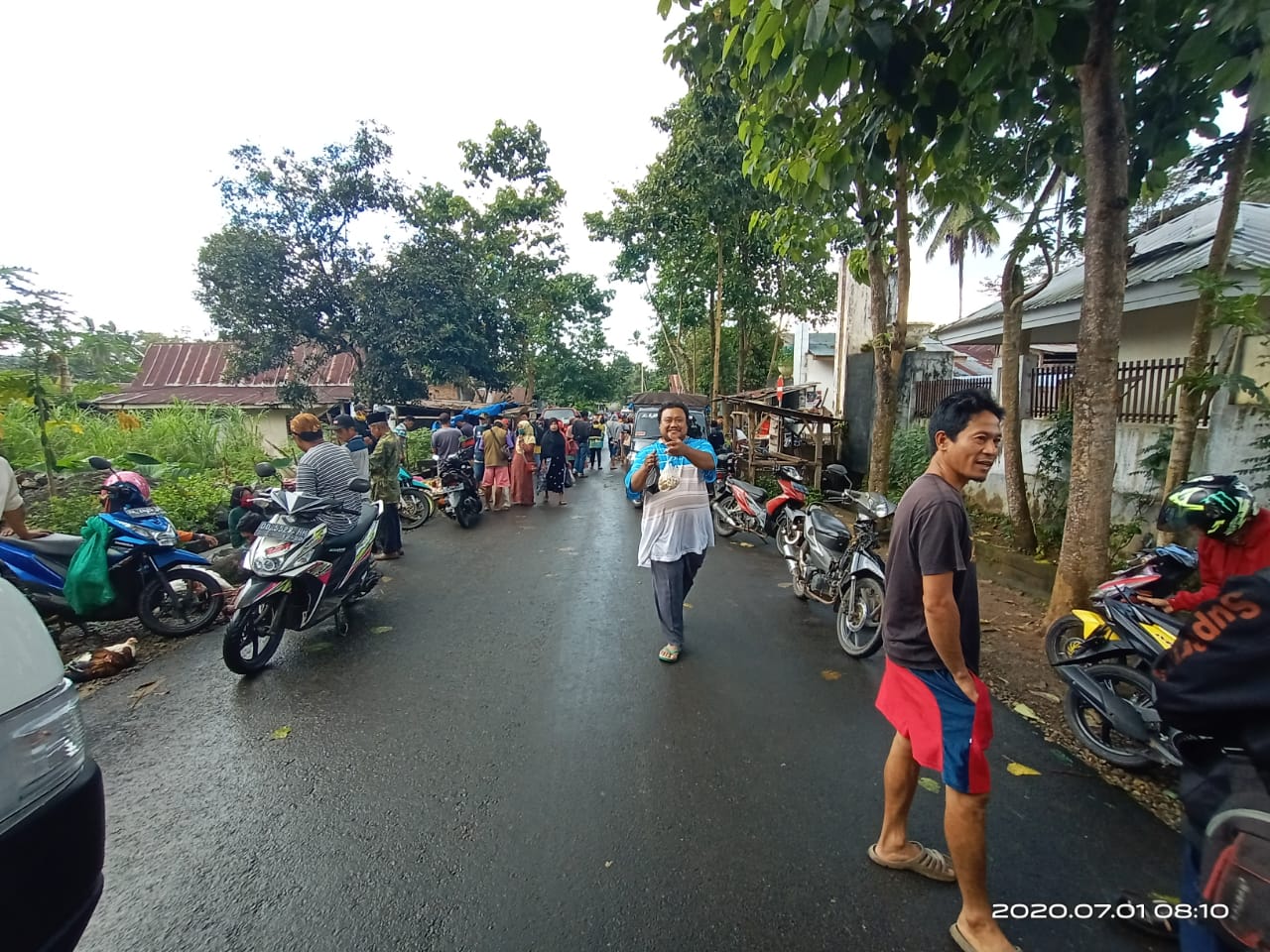 Pasar Samaenre Bikeru Ditutup, Pedagang Jualan di Badan Jalan