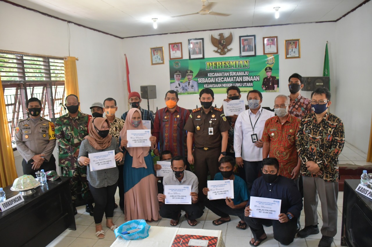 Pelaku Usaha di Luwu Utara Terima Bantuan Pemulihan Ekonomi Nasional