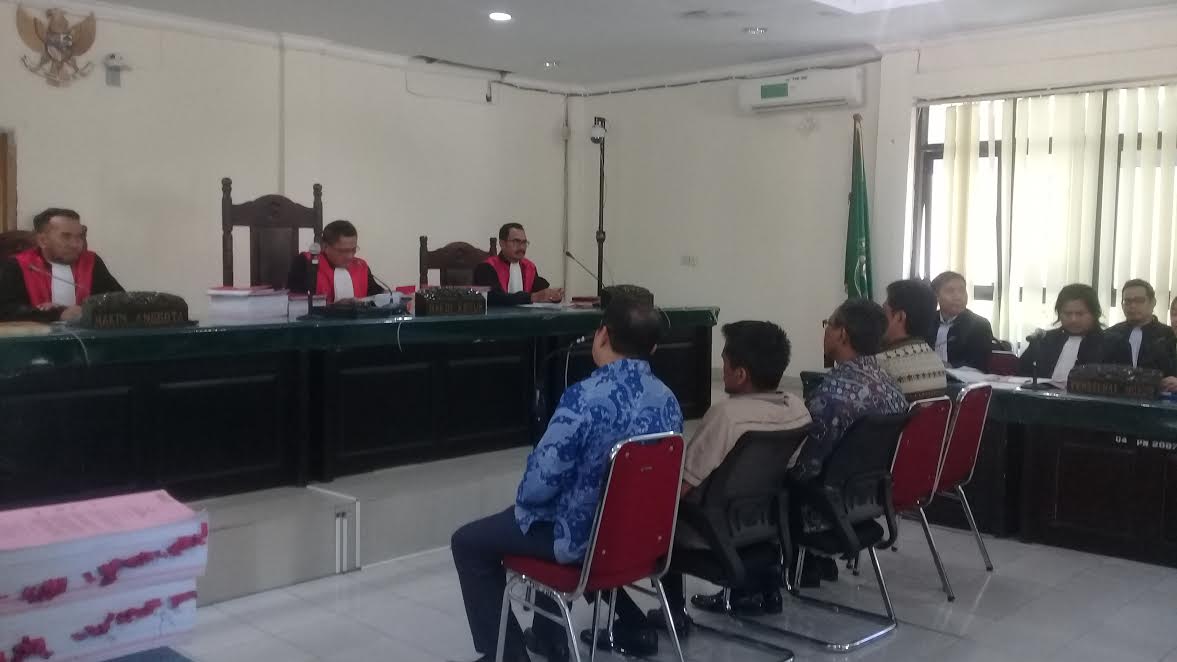 Ini Alasan Majelis Hakim Tunda Pembacaan Putusan Empat Mantan Pimpinan DPRD Sulbar