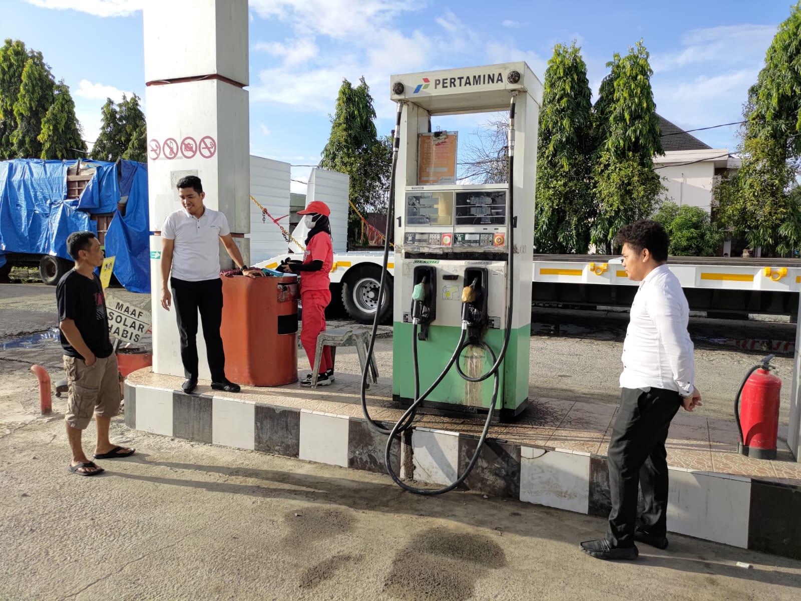 Antisipasi Praktik Kecurangan BBM, Polres Barru Sidak Sejumlah SPBU Jelang Puncak Arus Mudik Lebaran