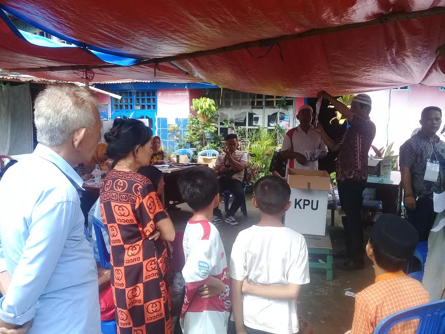 PSU, Suara Jokowi dan Prabowo Berkurang di TPS 02 Rappocini Makassar