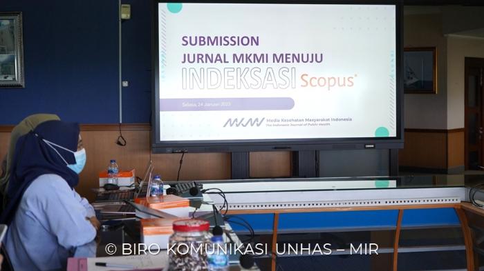 Rektor Unhas Apresiasi Upaya FKM Unhas Lakukan Submit Jurnal MKMI Menuju Indeksasi Scopus