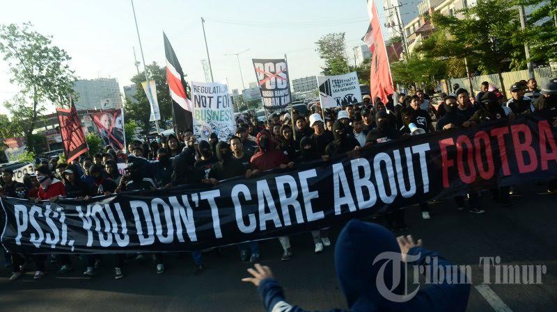 Terusir dari Mattoangin, Fans PSM Protes ke PSSI dan PT LIB