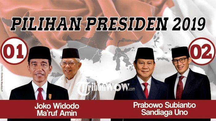 Jelang Debat ke-4 Pilpres 2019, Elektabilitas Jokowi-Ma'ruf Tetap Ungguli Prabowo-Sandi versi CSIS