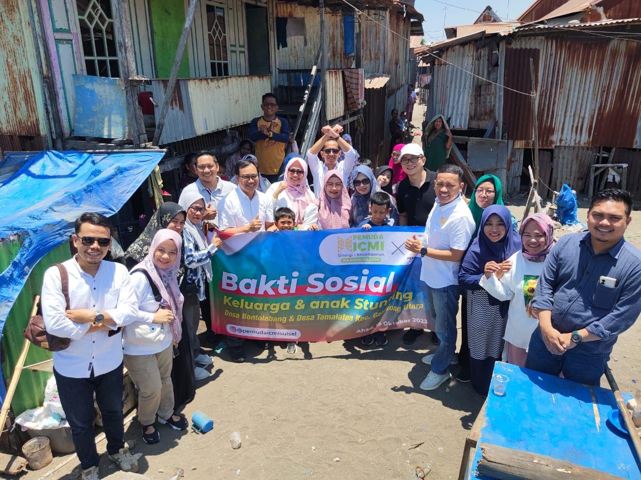 Atasi Stunting dengan Bagi-bagi 3000 Butir Telur, Kepala Desa: Terima Kasih Pemuda ICMI Sulsel!