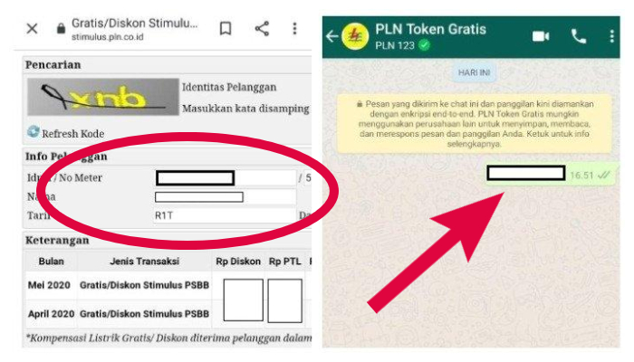 LOGIN www.pln.co.id Dapat Token Listrik Gratis Mei 2020, Chat WhatsApp (WA) 08122123123