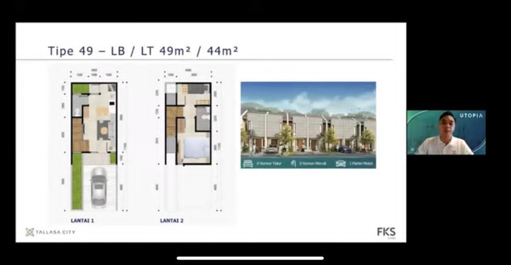 FKS Land Hadirkan 5 Tipe di Cluster Utopia Tallasa City, Ada Seharga Rp600 Juta