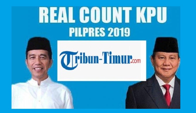 UPDATE Real Count KPU Siang Ini Prabowo Menang Besar di Sumbar dan Sultra, Jokowi Berkuasa di Jateng