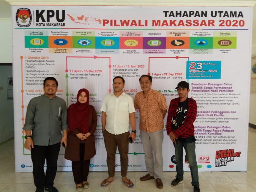 Konsultasi ke KPU, Ismak Isyarakatkan Maju di Pilwali Makassar via Independen