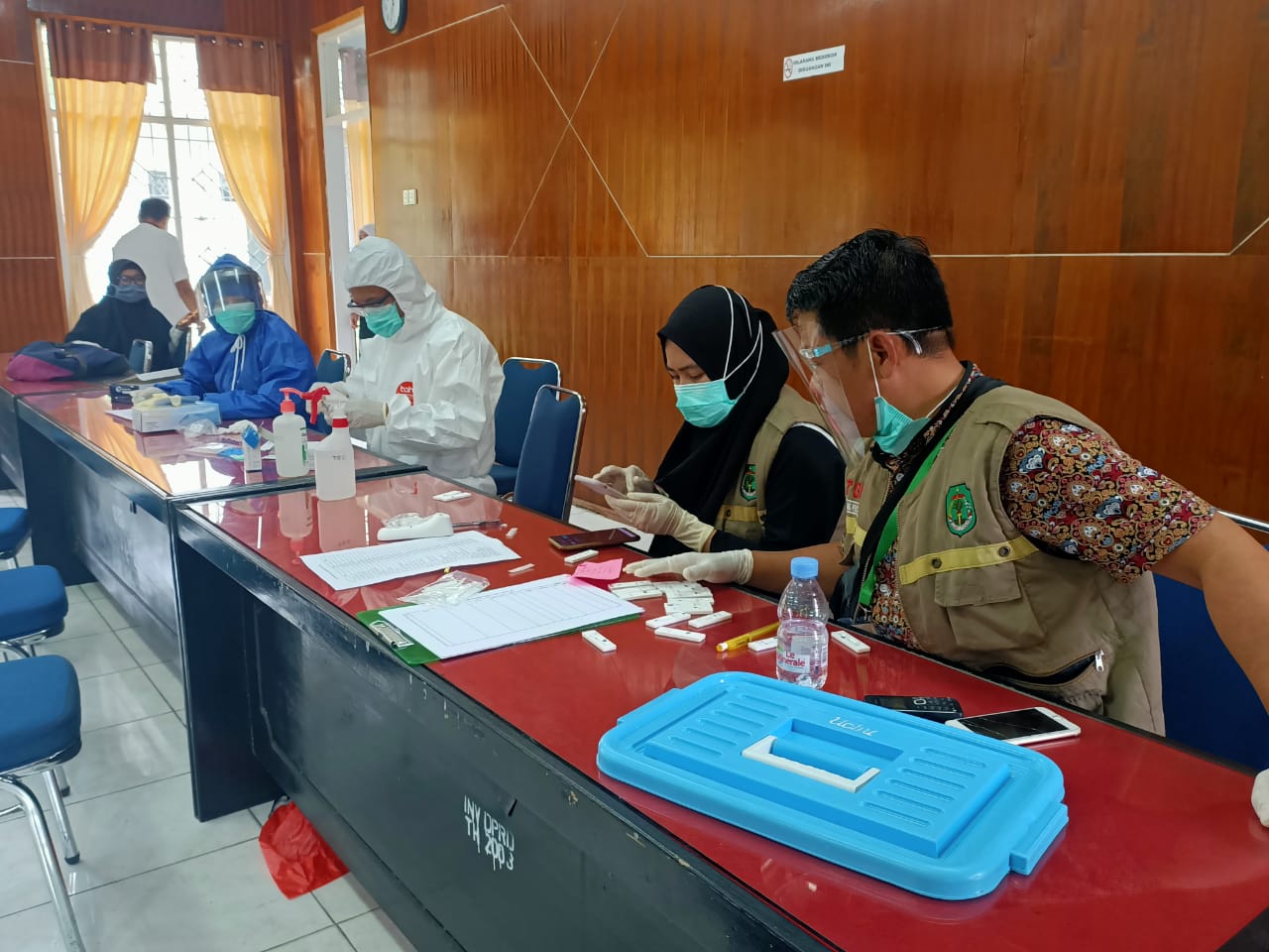11 Anggota DPRD Luwu Utara Tunggu Hasil Swab dari BBLK Makassar