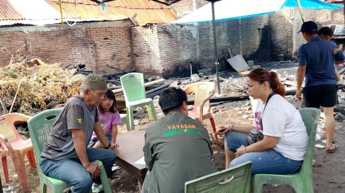 Program Cash Voucher Yayasan Hadji Kalla Bantu Pemulihan Warga Pasca Kebakaran