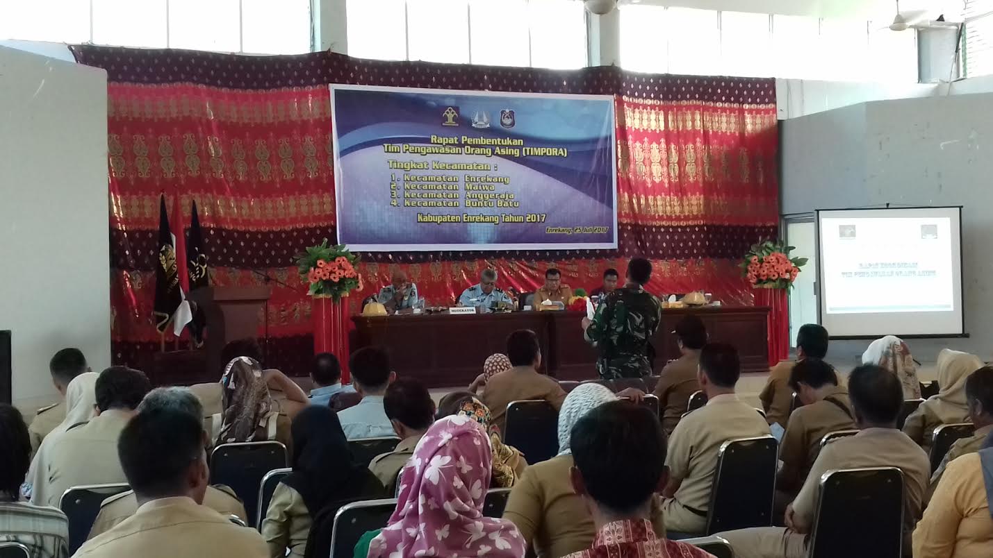 Kantor Imigrasi Bentuk Tim Pengawas Orang Asing di Enrekang