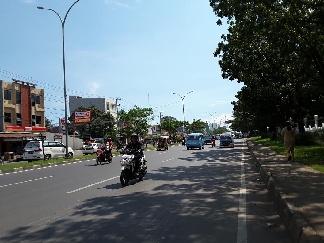 Pukul 13.53 Wita, Jl Urip Sumoharjo Makassar Lancar
