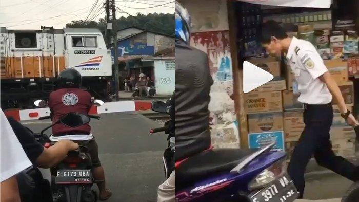 VIDEO VIRAL Kereta Api Berhenti & Masinis Turun Jajan di Warung Hebohkan Netter, Ini Faktanya
