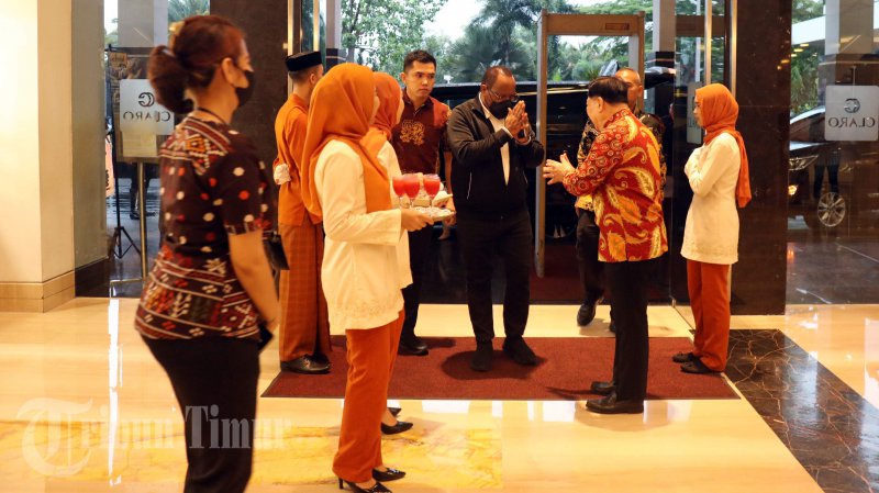 Hotel Claro Sambut Kedatangan Wamendagri dengan Welcome Drink - wamendagri1.jpg