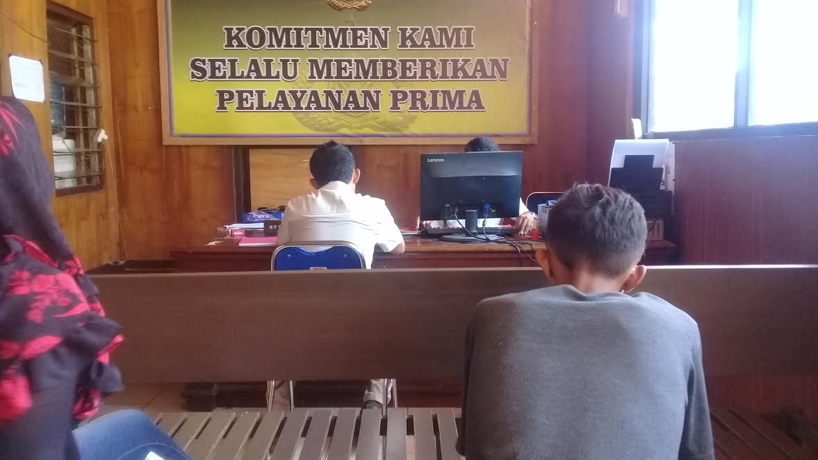 SKPT Polres Mamuju Terima Laporan Penggelapan Uang