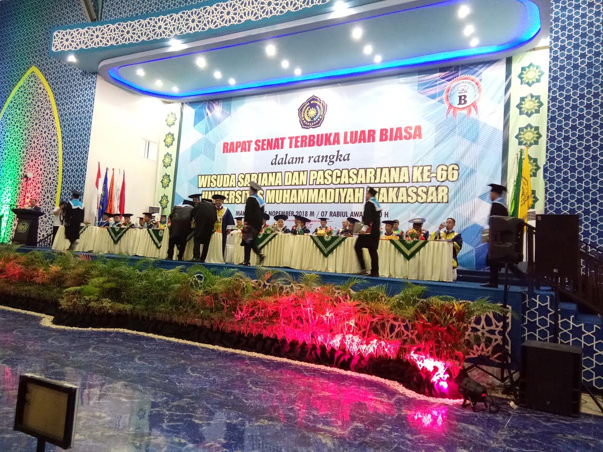 Unismuh Wisuda ke-66, Berikut Nama Wisudawan Terbaik Tingkat Fakultas dan Universitas
