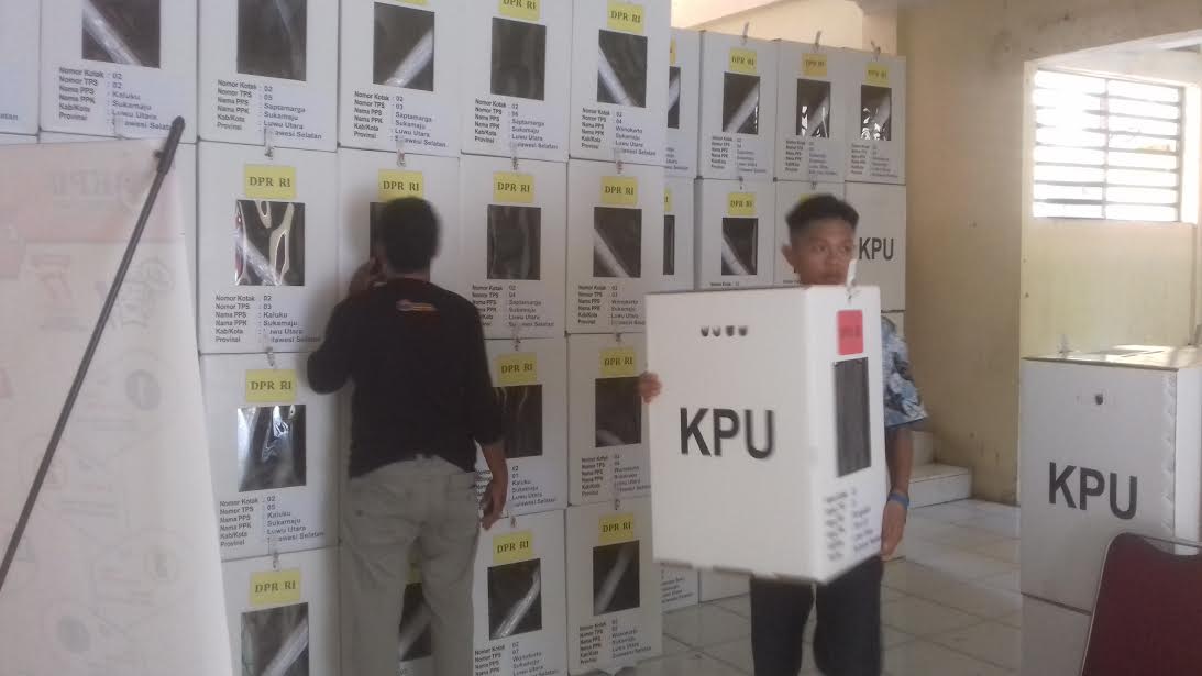 KPU Luwu Utara Gunakan 3.948 Paku Sebagai Alat Coblos di Pemilu