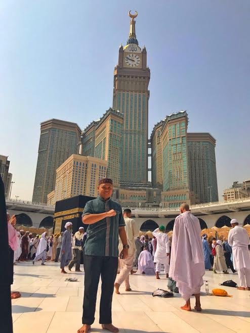 Yasir Mahmud Doakan NH-Aziz di Mekkah