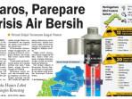 Maros, Parepare Krisis Air Bersih
