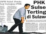 PHK Sulsel Tertinggi di Sulawesi, Peringkat 6 Terbanyak Indonesia