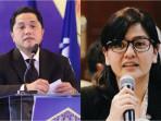 Erick Thohir,  Eko Edwin, Ratu Tisha Kena Reshuffle PSSI, Yoshimi Ogawa Kini Urus Wasit Indonesia