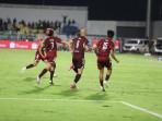 Foto-foto: Selebrasi Pemain PSM Makassar Usai Bobol Gawang Persija Jakarta