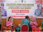 Bantu Stok PMI, Polres Maros Aksi Donor Darah