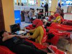 PSMTI Gelar Donor Darah Berhadiah Beras di Grandmall Maros