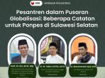 Muhammad Takbir Kupas Kiprah Pesantren As’adiyah di Era Globalisasi
