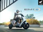 Ada Promo Spesial Asmo Sulsel, Intip Spesifikasi dan Keunggulan Motor Listrik Honda EM1 e: