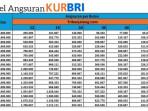 Tabel Angsuran KUR BRI Pinjaman Bisa Rp500 Juta, Bunga Rendah dan Jangka Waktu Panjang