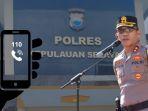 Layanan Darurat 110 Jadi Bahan Bercandaan Warga Selayar, Kapolres Beri Peringatan!