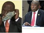 Momen Lucu Cyril Ramaphosa Presiden Afrika Selatan, Disapa Cupcake hingga Salah Masker