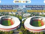 Progres Pembangunan Stadion Sudiang Makassar, Tunggu 1 Dokumen Lagi