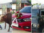 Crazy Rich Asal Tuban Nikah, Seserahan: Sapi, Mobil Rp 400 Juta & Gabah 5 Pikap