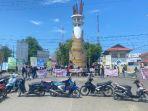 Demo Hari Buruh di Sinjai, Massa Blokade Jalan Menuju Mapolres dan Kantor Bupati